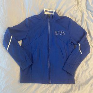 Hugo Boss Blue Sports Track Jacket size S